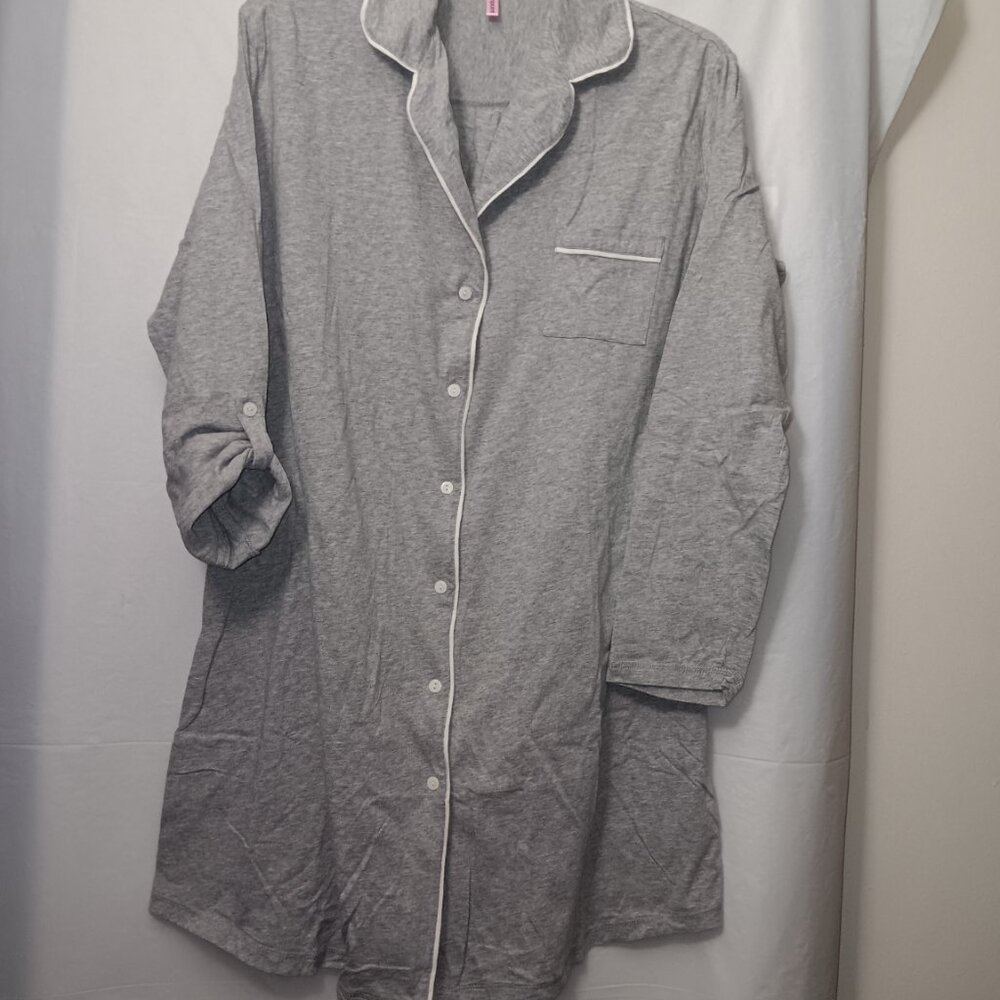 GOLDENPOINT CONVERTIBLE SLEEVES SHIRT ROBE - Picture 13 of 15